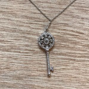Unique Flower key necklace